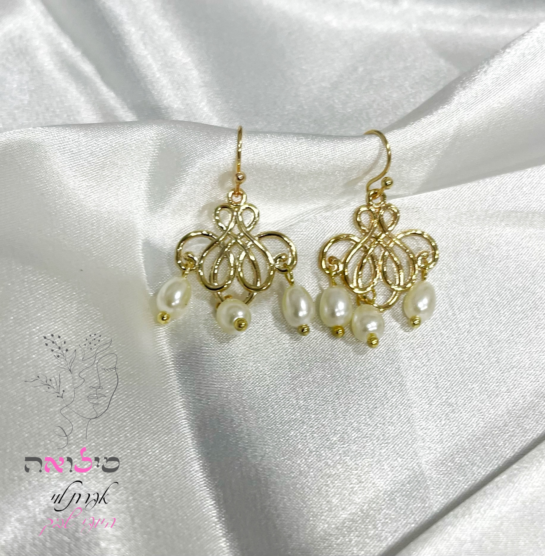 עגילי גולדפיד יוקרה שמגיעה לכל אחת