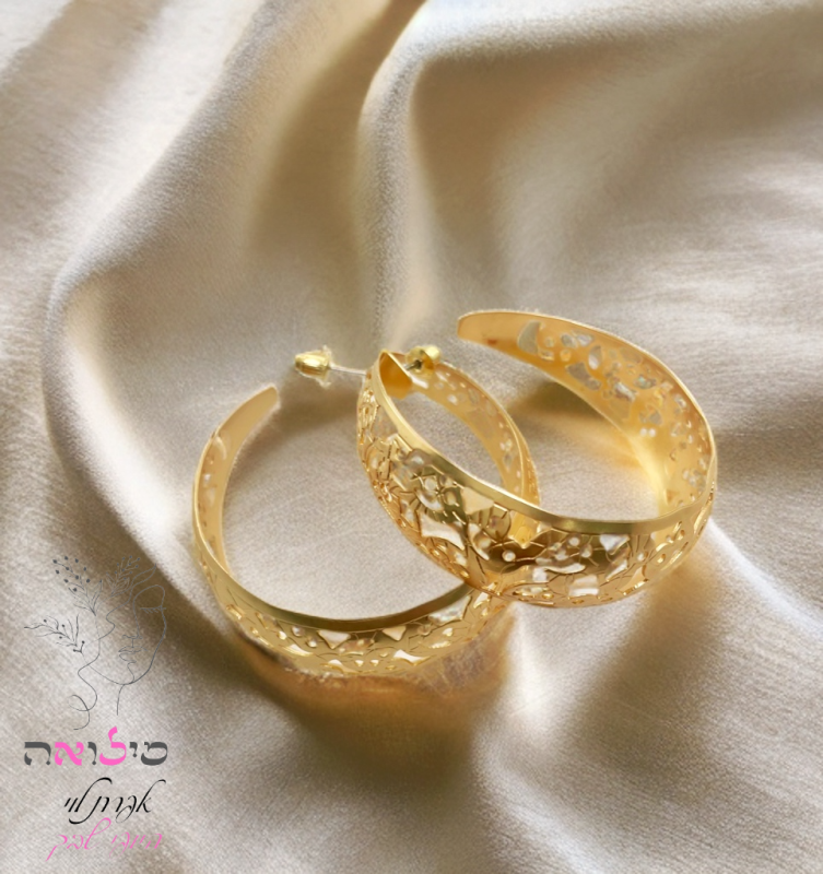 עגילי גולדפילד נשים הסטייל לכל אישה